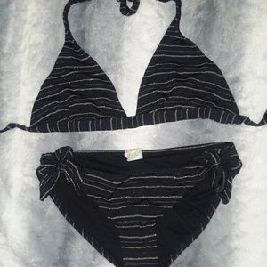 🖤Super Sexy Black & Gold String Bikini.🖤